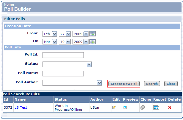 Poll Builder 7.0 LInked Images