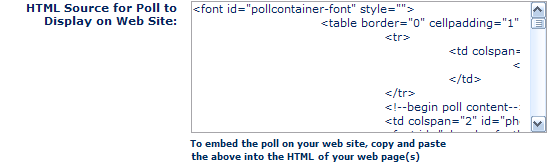 Poll Builder 7.0 LInked Images