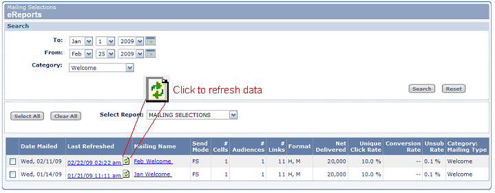 eReports 7.0 User's Guide LInked Image