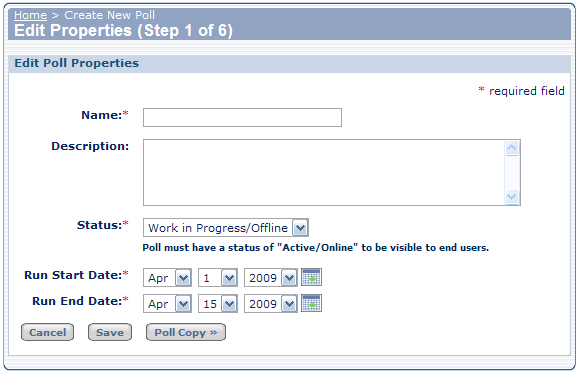 Poll Builder 7.0 LInked Images