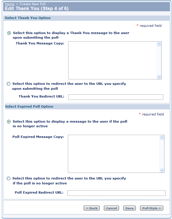 Poll Builder 7.0 LInked Images