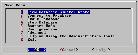 View Database Cluster State